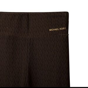 NWT Michael Kors logo-print leggings